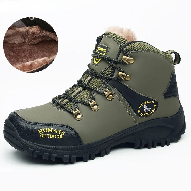 Men Waterproof Hiking Shoes Breathable casual Boots New Outdoor Climbing Shoes Non-slip Trekking Sneakers for Men