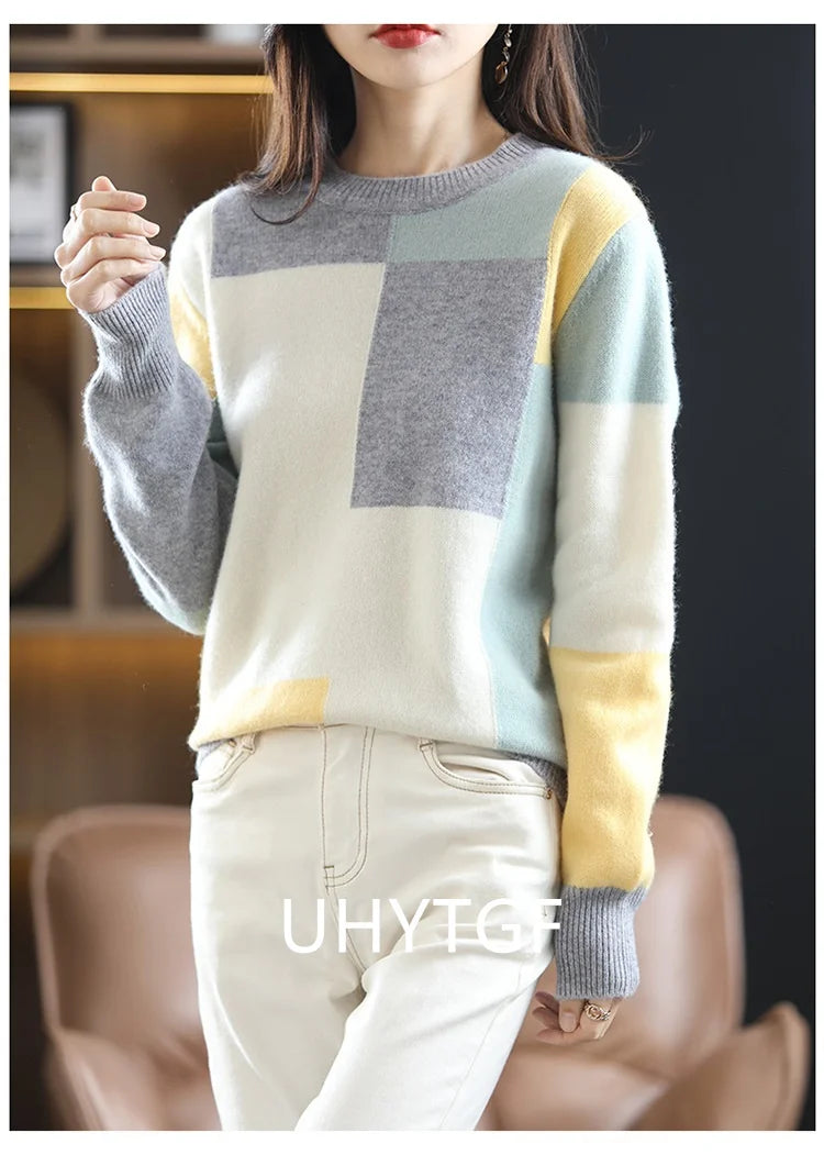 2024 Knit Women's Sweater Vrouw Truien Dames Pull Hiver Femme Chandails Frau Pullover Winter Clothes Knit Tops Women Sweaters