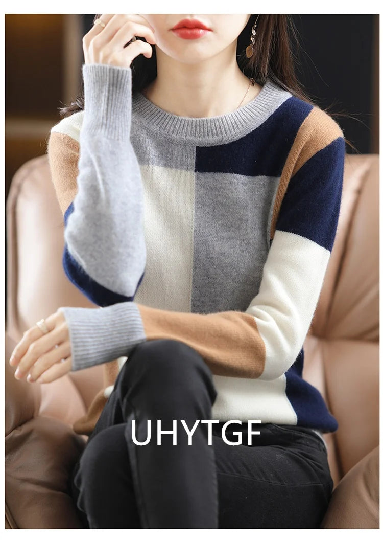 2024 Knit Women's Sweater Vrouw Truien Dames Pull Hiver Femme Chandails Frau Pullover Winter Clothes Knit Tops Women Sweaters