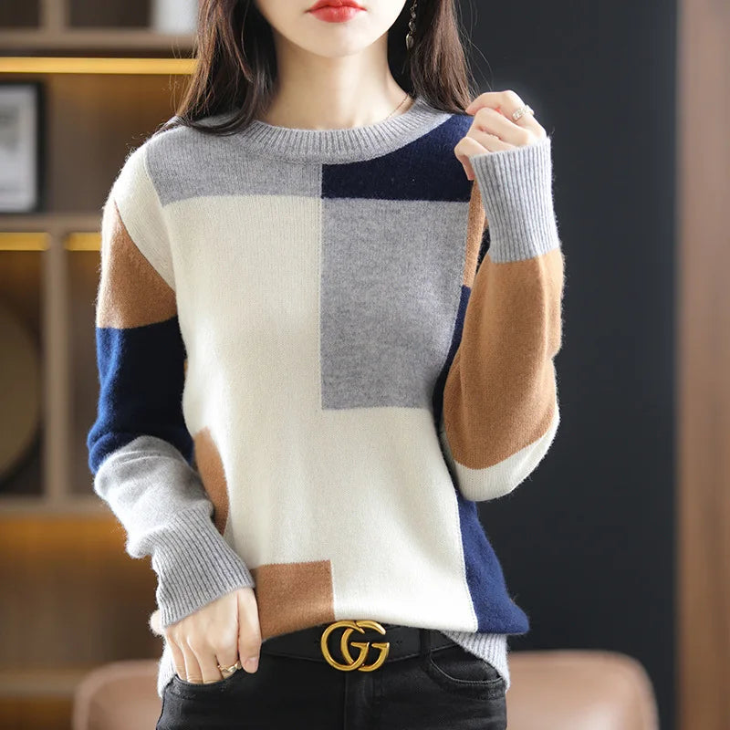 2024 Knit Women's Sweater Vrouw Truien Dames Pull Hiver Femme Chandails Frau Pullover Winter Clothes Knit Tops Women Sweaters