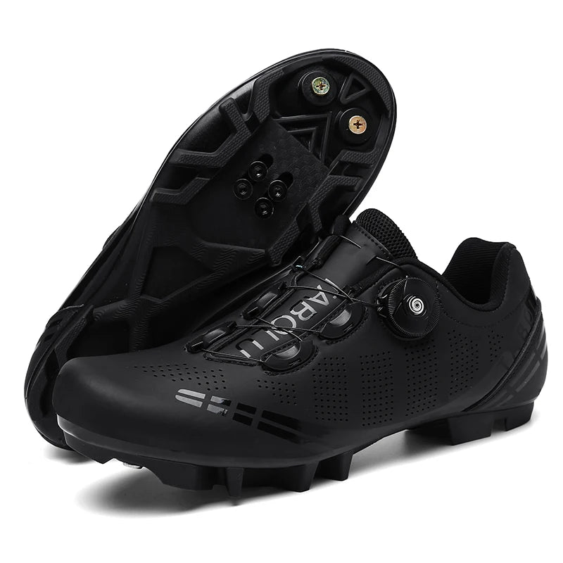 Cycling Sneaker MTB Men Sports Dirt Bike Shoes SPD Pedal Mountain Bicycle Footwear Speed Racing Man Flat Off Road Cycling Shoes