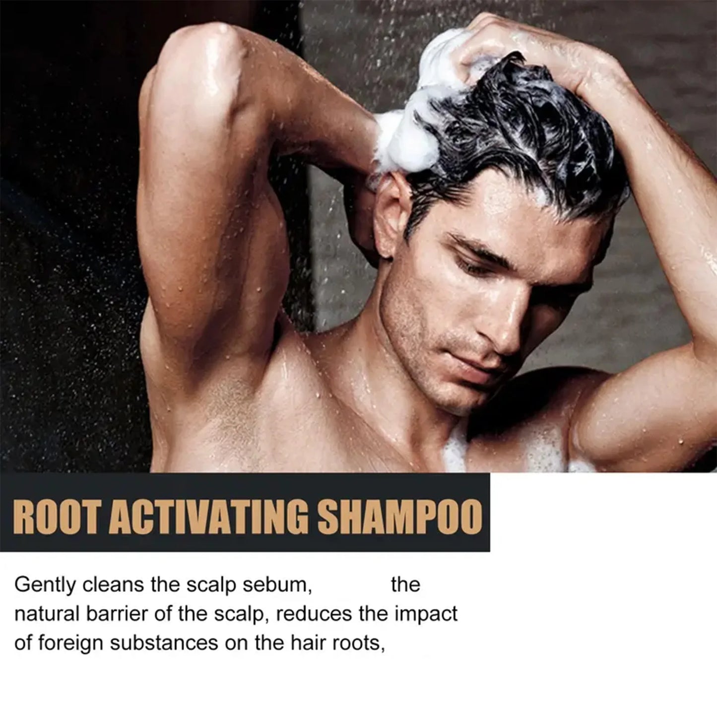 Shampoo Helps Hair To Produce Melanin Deeply Promotes Scalp Circulation Nourishes Hair And Scalp Enhances Hair Colour For Men