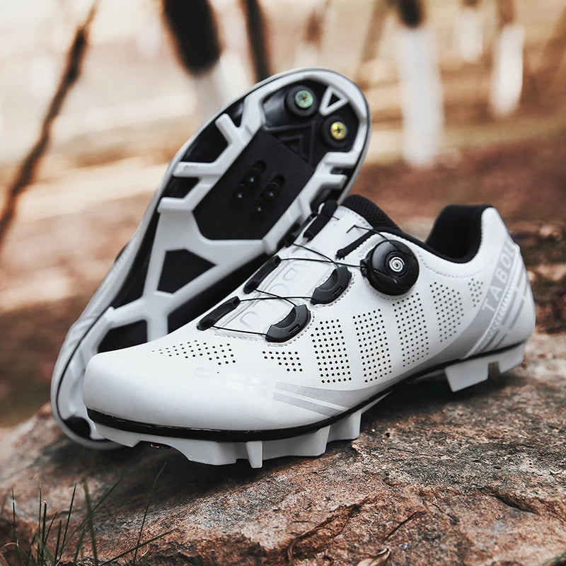 Cycling Sneaker MTB Men Sports Dirt Bike Shoes SPD Pedal Mountain Bicycle Footwear Speed Racing Man Flat Off Road Cycling Shoes