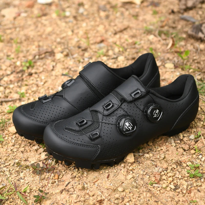 Cycling Sneaker MTB Men Sports Dirt Bike Shoes SPD Pedal Mountain Bicycle Footwear Speed Racing Man Flat Off Road Cycling Shoes