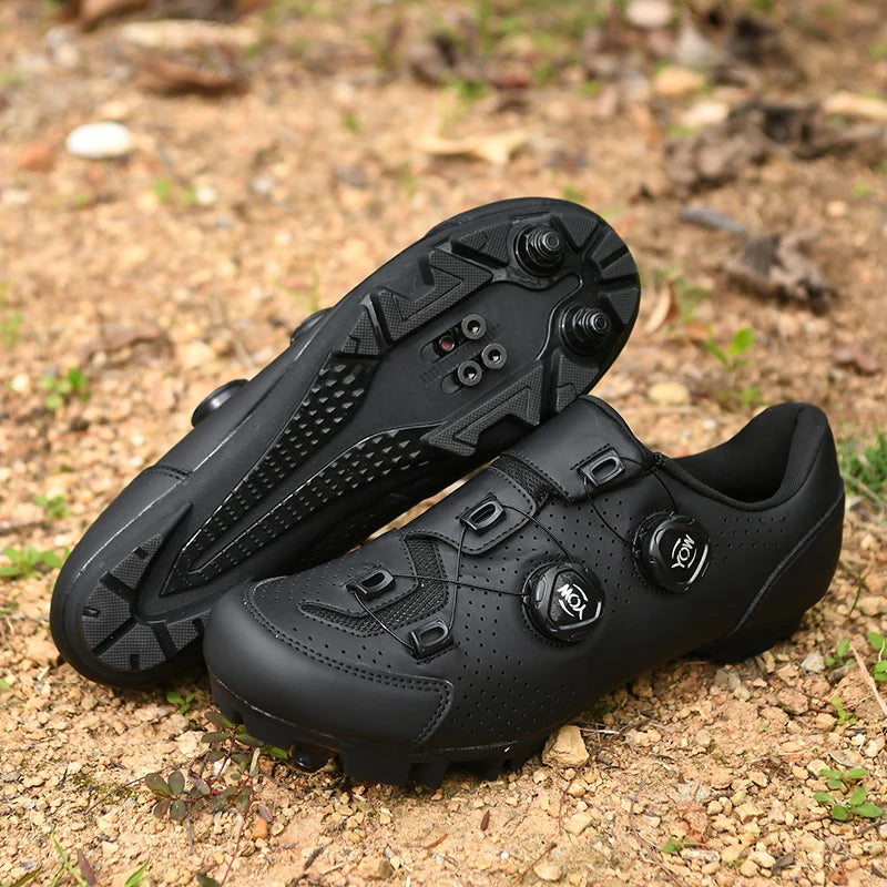 Cycling Sneaker MTB Men Sports Dirt Bike Shoes SPD Pedal Mountain Bicycle Footwear Speed Racing Man Flat Off Road Cycling Shoes